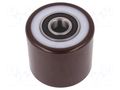 Pallet roller; Ø: 80mm; W: 70mm; 500kg; polyurethane; Bearing: ball COLSON WHPU-807020