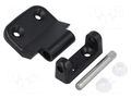 Hinge; Width: 48mm; zinc and aluminium alloy; black; H: 45mm RST ROZTOCZE 3.519.04.00