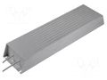 Resistor: wire-wound; with heatsink; 100Ω; 1kW; ±5%; 50x100x400mm ROYALOHM AX1000WR-100R