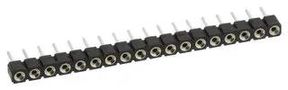 SIP SOCKET, 18POS, 2.54MM, THROUGH HOLE 310-47-118-41-001000