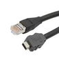 ENET CORD, IX B PLUG-RJ45 PLUG, 11.8" TRGIX604LZ-BLK-30CM
