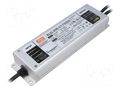 Power supply: switching; LED; 199.5W; 57÷114VDC; 1.75A; 100÷305VAC MEAN WELL ELG-200-C1750D2