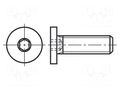 Screw; M4x8; 0.7; Head: cheese head; hex key; HEX 2mm; steel BOSSARD B4X8/BN1206