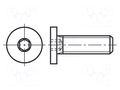 Screw; M6x16; 1; Head: cheese head; hex key; HEX 3mm; steel BOSSARD B6X16/BN1206