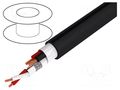 Wire: DMX; HELULIGHT®; 1x2x0.24mm2,2x1mm2; stranded; 110Ω; Core: Cu HELUKABEL LIGHT.DMX-400081