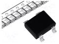 Bridge rectifier: single-phase; 20V; If: 1A; Ifsm: 40A; SO-DIL; SMT DIOTEC SEMICONDUCTOR CS10S-DIO