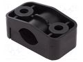 Fixing clamp; Cable P-clips; ØBundle : 17÷27mm; polyamide; black RST ROZTOCZE 4.460.001