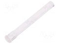 Fiber for LED; Ø3.2mm; L: 25mm; round; Front: flat; straight FIX&FASTEN FIX-LEM-189V0