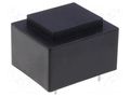 Transformer: encapsulated; 1.9VA; 110VAC; 9V; PCB HAHN BVEI3032943