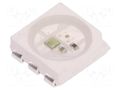 Programmable LED; RGB; SMD; 5050,PLCC6; 3.5÷5.3VDC; 5x5x1.6mm WORLDSEMI WS2813C