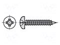 Screw; 2.2x25; Head: cheese head; Phillips; PH1; Head height: 1.8mm KRAFTBERG K2.2X25/D7981C-A4