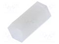 Screwed spacer sleeve; hexagonal; polyamide; M3; 11mm FIX&FASTEN HP-11
