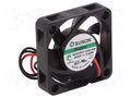 Fan: DC; axial; 5VDC; 40x40x10mm; 13.52m3/h; 27.3dBA; Vapo; 7000rpm SUNON MF40100V1-A99-A