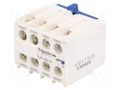 Auxiliary contacts; Leads: screw terminals; front; TeSys K SCHNEIDER ELECTRIC LA1KN31