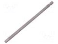 Screwdriver bit; hex key; HEX 5mm; 1/4"; Overall len: 152mm WERA WERA.840/4Z/5/152