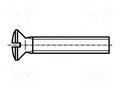 Screw; M4x10; 0.7; Head: countersunk; slotted; 1mm; steel; zinc BOSSARD B4X10/BN368