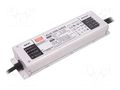 Power supply: switching; LED; 200.88W; 54VDC; 3.72A; 100÷305VAC MEAN WELL ELG-200-54D2