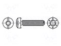 Screw; for metal; 4x16; Head: cheese head; slotted,Torx®; TX20,1mm BOSSARD B4X16/BN14551