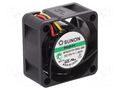 Fan: DC; axial; 12VDC; 40x40x20mm; 18.25m3/h; 27.5dBA; Vapo; 8000rpm SUNON MF40201VX-G99-A