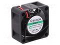 Fan: DC; axial; 24VDC; 40x40x20mm; 15.04m3/h; 25.5dBA; Vapo; 7000rpm SUNON MF40202V1-A99-A