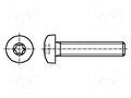 Screw; M4x8; 0.7; Head: button; Torx®; TX20; A2 stainless steel BOSSARD B4X8/BN5687