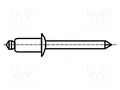 Rivet; aluminium; Rivet diam: 4mm; L.rivet: 10.3mm; BN 4537 BOSSARD B4X10.3/BN4537