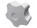 Knob; Ø: 32mm; Ext.thread: M8; 16mm; H: 23mm; technopolymer PP ELESA+GANTER VCT.32P-M8X16-C4
