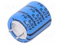 Supercapacitor; THT; 0.47F; 5.5VDC; -20÷80%; Body dim: Ø14.5x18mm KEMET FG0H474ZF