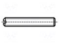 Screw; M2.5x4; 0.45; Head: without head; slotted; 0.4mm; steel; zinc BOSSARD B2.5X4/BN427