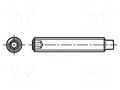 Screw; M5x20; 0.8; Head: without head; hex key; HEX 2.5mm; steel BOSSARD B5X20/BN26
