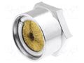 Nut; with earthing; M32; brass; nickel; 39mm; Thread: metric LAPP BRUSH-M32