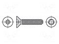 Screw; 3x8; Head: countersunk; Pozidriv; PZ1; steel; zinc; DIN 7500M BOSSARD B3X8/BN3327