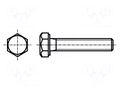 Screw; M3x20; 0.5; Head: hexagonal; polyamide; DIN 933 BOSSARD B3X20/BN80