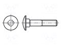 Screw; M6x20; 1; Head: button; A2 stainless steel; DIN 603; 10mm BOSSARD B6X20/BN645