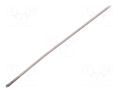Rope; acid resistant steel A4; Ørope: 2mm; L: 10m; Rope plexus: 7x7 KRAFTBERG L7X7-F2-A4/10M