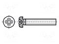 Screw; M2x4; 0.4; Head: cheese head; Phillips; PH1; ISO 7048 BOSSARD B2X4/BN2845