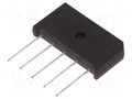 Bridge rectifier: three-phase; Urmax: 1.8kV; If: 27A; Ifsm: 310A SEMIKRON DANFOSS DBI25-18P