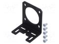 Bracket; black; bracket,mounting screws; NEMA 14; aluminum; 1pcs. POLOLU POLOLU-2257