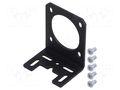 Bracket; black; bracket,mounting screws; aluminum; 1pcs; NEMA 14 POLOLU POLOLU-2257