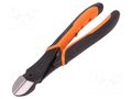 Pliers; side,cutting; 200mm; ERGO® BAHCO SA.21HDG-200