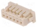 Connector: wire-board; plug; female; PIN: 6; SignalBee; straight HIROSE DF13-6S-1.25C