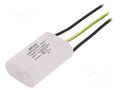 Capacitor: polypropylene; X2,Y2; Cx: 400nF; Cy: 2.5nF; 250VAC; THT MIFLEX KSPPZP-24-400N