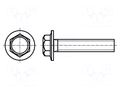 Screw; with flange; M6x12; 1; Head: hexagonal; steel; zinc BOSSARD B6X12/BN5950