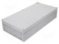 Enclosure: junction box; X: 300mm; Y: 600mm; Z: 132mm; polycarbonate SPELSBERG AKI-4-G