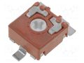 Potentiometer: mounting; single turn; 2.5kΩ; 100mW; SMD; ±20%; bag ACP CA6VSMD-2K5