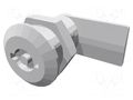 Lock; polyamide; 24mm; Kind of insert bolt: double-bit insert ELESA+GANTER CQT/A-32-24-AE-V0