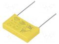 Capacitor: polypropylene; suppression capacitor,X2; 220nF; THT Jb Capacitors JFW-220N/310-P22