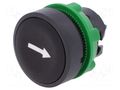 Switch: push-button; 22mm; Stabl.pos: 1; black; none; IP66; flat SCHNEIDER ELECTRIC ZB5AA335