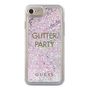 Guess GUHCP7GLUQPU iPhone 6/7/8 /SE 2020 / SE 2022 purple/purple hard case Liquid Glitter Party, Guess 3700740398289 3700740398289