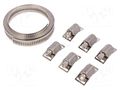 Worm gear clamp; W: 14mm; chrome steel AISI 430; EB; W4 MPC INDUSTRIES MPC-EB414BL